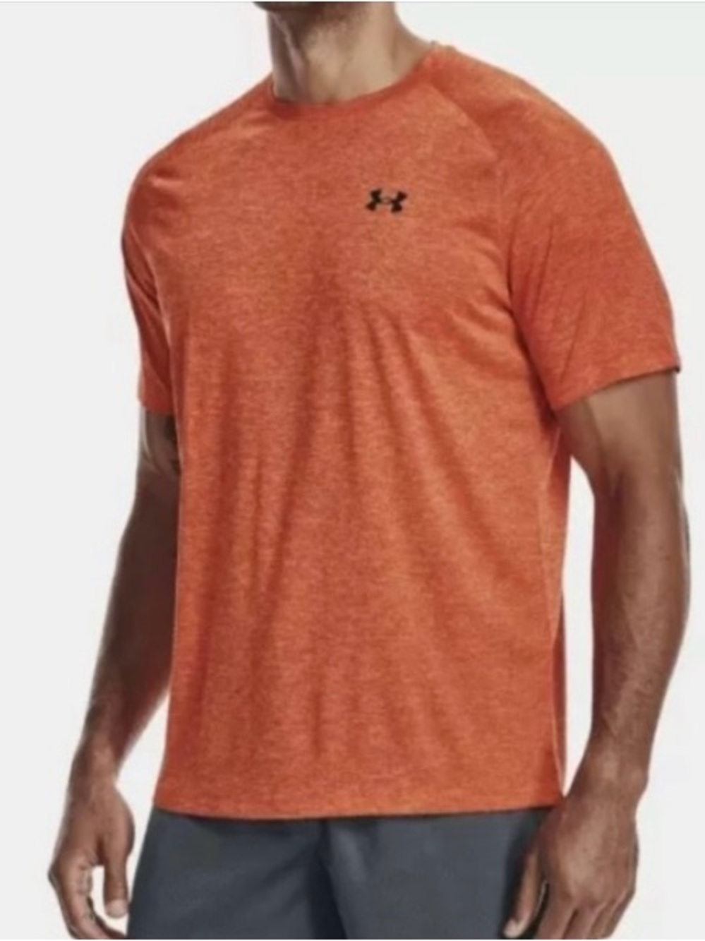 Under Armour Men’s Heather Orange Short-Sleeve Performance Tee